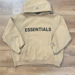 Essentials Tan Hoodie